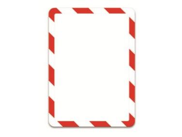 POCHETTE MAGNETO A4 ROUGE/BLANC MATFER - LOT DE 2