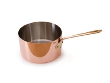 CASSEROLE MATFER EN CUIVRE INOX D180MM - USTENSILES DE CUISSON