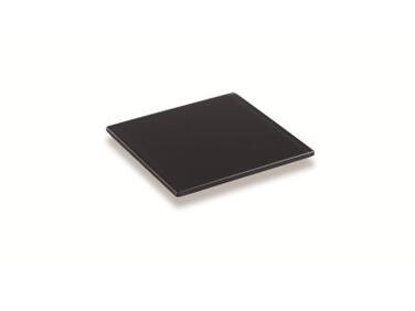 PLAT CARRÉ MATFER ANTHRACITE 24,5X24,5CM ÉP.10MM - TRAITEUR & RÉCEPTION