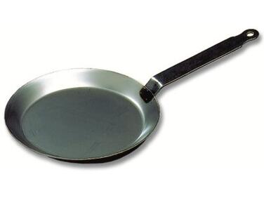 POÊLE À CRÊPES MATFER TÔLE NOIRE ÉPAISSEUR 10MM 200