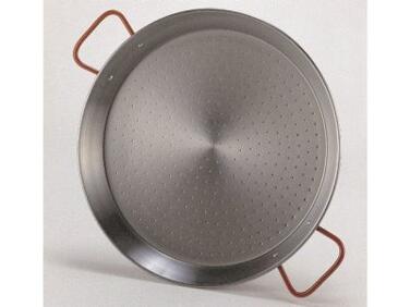PLAT À PAELLA MATFER ACIER POLI D24CM COMPATIBLE INDUCTION