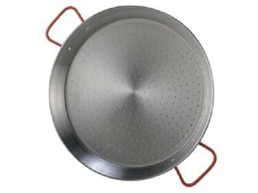 PLAT À PAELLA EN ACIER POLI MATFER D.28CM - TOUS FEUX & INDUCTION