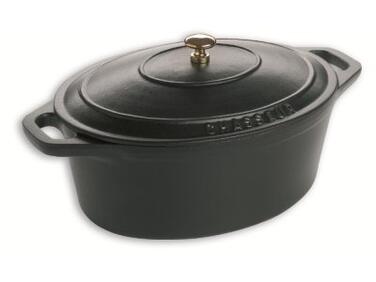 COCOTTE OVALE EN FONTE NOIRE MATFER L270