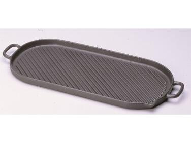 GRILL OVALE GÉANT NOIR MATFER 53X23CM - CUISSON