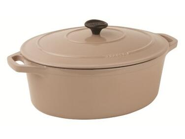 COCOTTE OVALE MARRON GLACÉE MATFER L310 - USTENSILE DE CUISSON