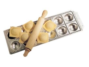 MOULE À RAVIOLIS CARRÉS BOMBÉS MATFER 12 EMPLACEMENTS