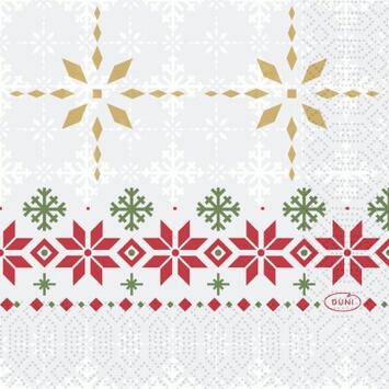 SERVIETTE OUATE 3 PLIS PLIAGE 4 TRADITION X50