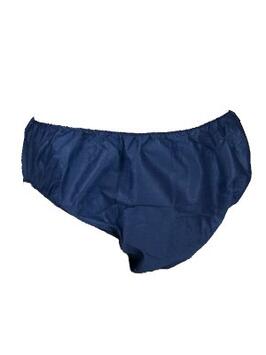 SLIP A USAGE UNIQUE PP 40G BLEU FONCE C/10X50