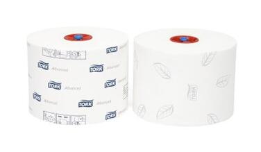 PAPIER TOILETTE RLX 100M TORK ADVANCED T6 BLANC 2PLIS X27