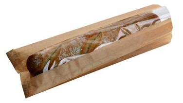 SAC SANDWICH PAPIER KRAFT A/FEN 310X110X40 CX1000