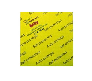 LAVETTE NETTY AUTO-PROTEGEE ECOLABEL JAUNE SACHET X5