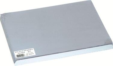 SET DE TABLE PAPIER GAUFRE 30X40CM GRIS PQT X500