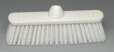 BALAI ALIMENTAIRE 29CM DOUILLE DROITE FIBRE MI-DURE BLANC