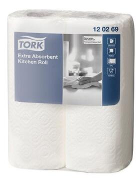 ESSUIE-TOUT BLANC TORK PREMIUM  2PLIS 64FTS C/12X2