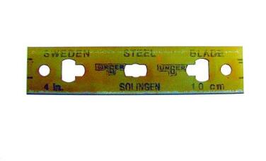 LAMES DE RECHANGE TRIM POUR GRATTOIR A VITRES 10CM ETUI X25