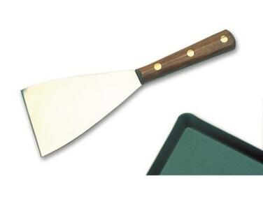 PALETTE TRIANGLE INOX MATFER POUR BOULANGERIE ET PATISSERIE 80MM