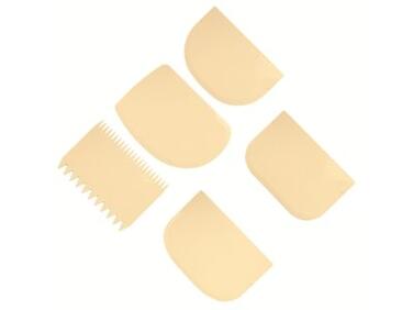 SET DE 5 RACLOIRS PLASTIQUE MATFER POUR BOULANGERIE ET PATISSERIE