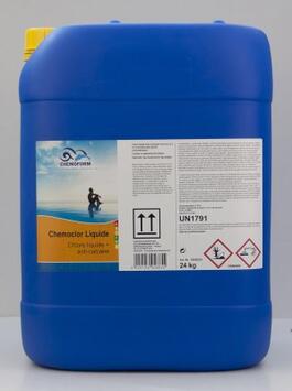 CHLORE LIQUIDE CHEMOFORM AVEC SÉQUESTRANT DE CALCAIRE 24KG