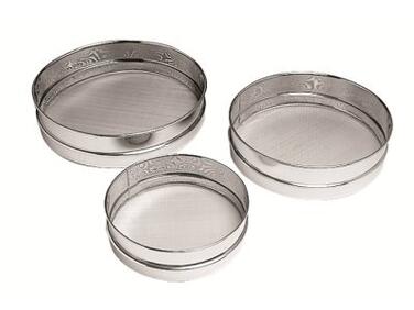 LOT DE 3 TAMIS INOX MATFER DIAMÈTRES 175/205/255MM - BOULANGERIE