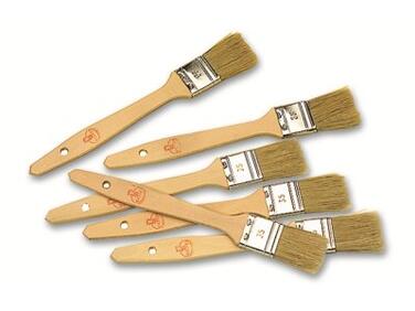 PINCEAU PLAT EN BOIS MATFER 30MM POUR BOULANGERIE ET PÂTISSERIE
