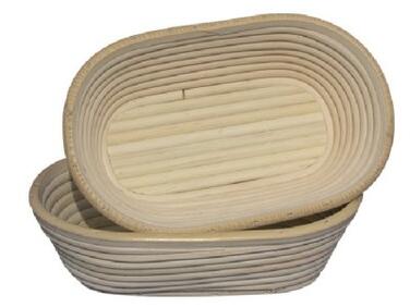 BANNETON OVAL MATFER EN BOIS 24X14CM POUR BOULANGERIE