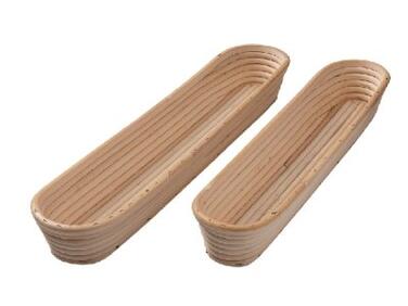 BANNETON EN OSIER MATFER 410X95MM POUR BOULANGERIE ET PÂTISSERIE