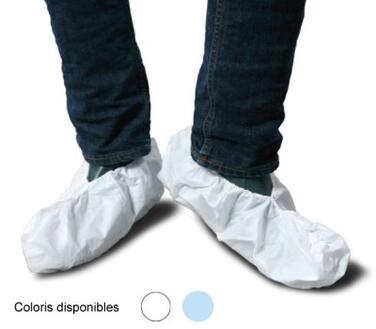 SURCHAUSSURE BLEUE ANTIDÉRAPANTE IMPERMÉABLE, TAILLE XXL, LOT DE 3