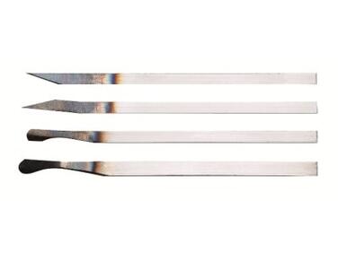 LAMES DE BOULANGER DROITES MATFER NO 5 - LOT DE 12