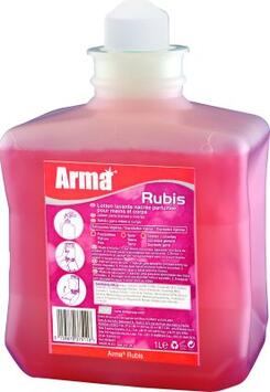 LOTION LAVANTE MAINS & CORPS ARMA RUBIS ROSE 1L CX6