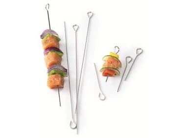 BROCHETTE INOX MATFER 250MM X12 - COUVERTS ET PIQUES