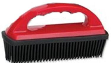 BROSSE POUR NETTOYAGE MOP CAOUTCHOUC  ROUGE