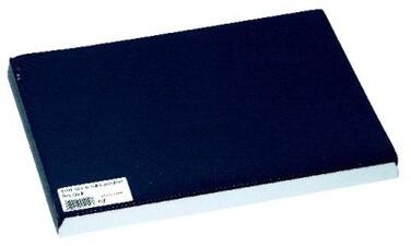 SET DE TABLE PAPIER GAUFRE 30X40CM NOIR PQT X500