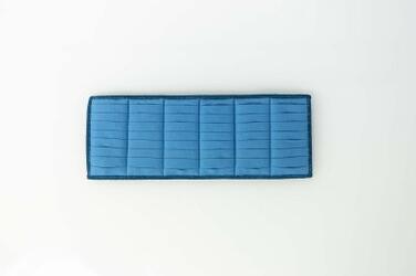 BANDEAU VITRES 33CM MICROFIBRE BLEU SACHET X2