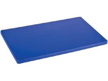 PLANCHA PEHD MATFER BLEU 600X400X20MM POUR DÉCOUPE