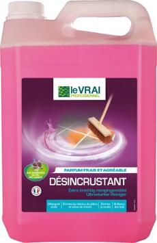 DESINCRUSTANT DETARTRANT SOLS APRES TRAVAUX 5L
