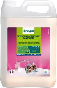 DETERGENT DETARTRANT SANITAIRES ECOLABEL 5L