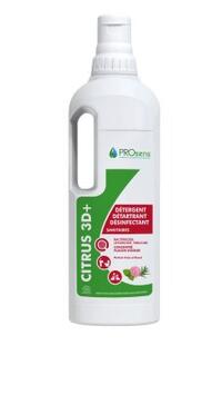 DETARTRANT DESINFECTANT CITRUS 3D+ ECOCERT DOSEUR 1L