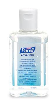 GEL HYDROALCOOLIQUE PURELL ADVANCED 100ML CX24