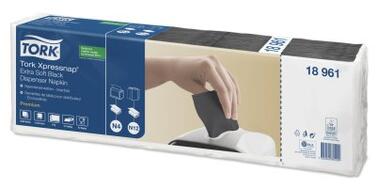 DISTRIBUTEURS SERVIETTES TORK XPRESSNAP® N4 NOIR 2P, 21.3X16.5 - C/8X1000