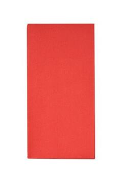 SERV 38X38 CELI-OUATE PLIAGE 8 LUNCH ROUGE C/18X50