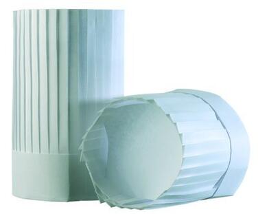 TOQUE VISCOSE REGLABLE DROITE AVEC COIFFE 25 CM X10