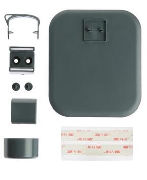 SUPPORT ADHESIF NOIR POUR CARTOUCHE DIST HMR ANYAH 340ML