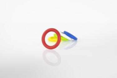 BAGUE CAOUTCHOUC POUR MANCHE TÉLESCOPIQUE 3 SECTIONS BLEU