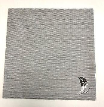 SERVIETTE CÉLYTISS NATURE PLIAGE 40X40 ANTHRACITE, LOT DE 10