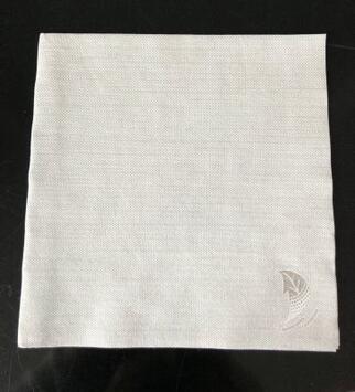SERVIETTES CÉLYTISS NATURE PLIAGE GRIS, 40X40 CM, 4 PLIS, LOT DE 10