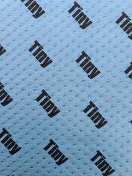 LAVETTE MICROFIBRE 33X36 TINY BLEU X10