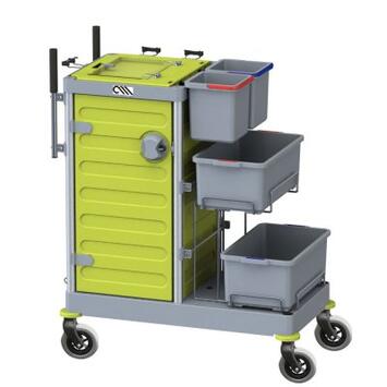 CHARIOT ULTRA COMPACT AVEC PORTE KUBI PRO