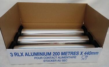ALUMINIUM RLX 200X0,44M EP 10µ RECHARGE X1