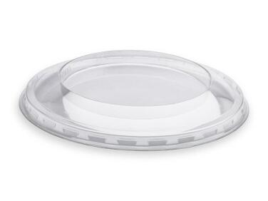 COUVERCLE RPET CRISTAL POUR POT SERVIPACK D101MM C32X50