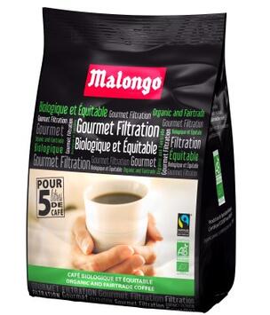 CAFE MOULU BIO ÉQUITABLE 100% ARABICA 260G MALONGO (C/14)